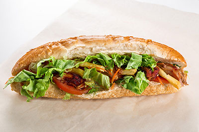 Image d'un sandwich livraison repas Nice au bureau et à domicile